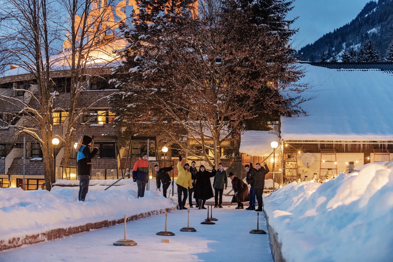 Wintervergnügen beim Hotel Sonngastein