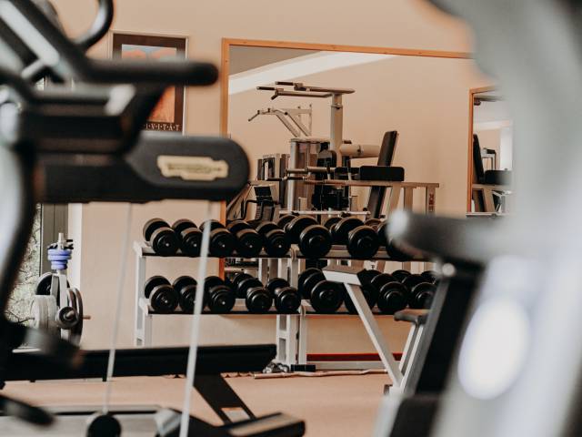 Das Fitnessstudio im Hotel Sonngastein