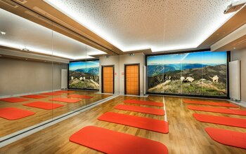 Indoor Fitnessbereich im Sonngastein