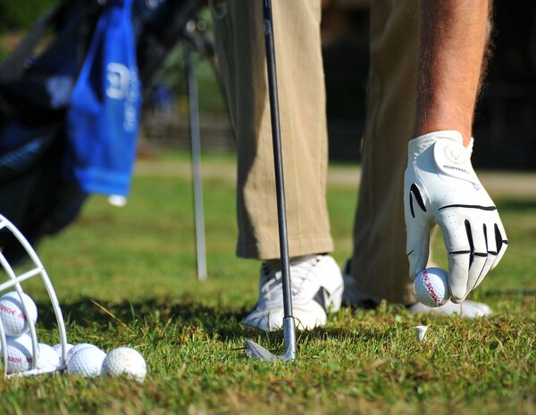 Golfspieler beim Golfclub Gastein