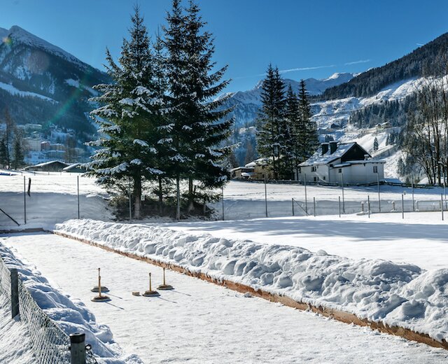 Eisstockplatz beim Sonngastein