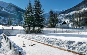 Eisstockschießen im Sonngastein