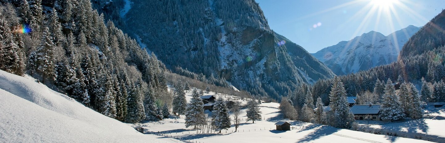 Winterliche Gasteiner Bergwelt