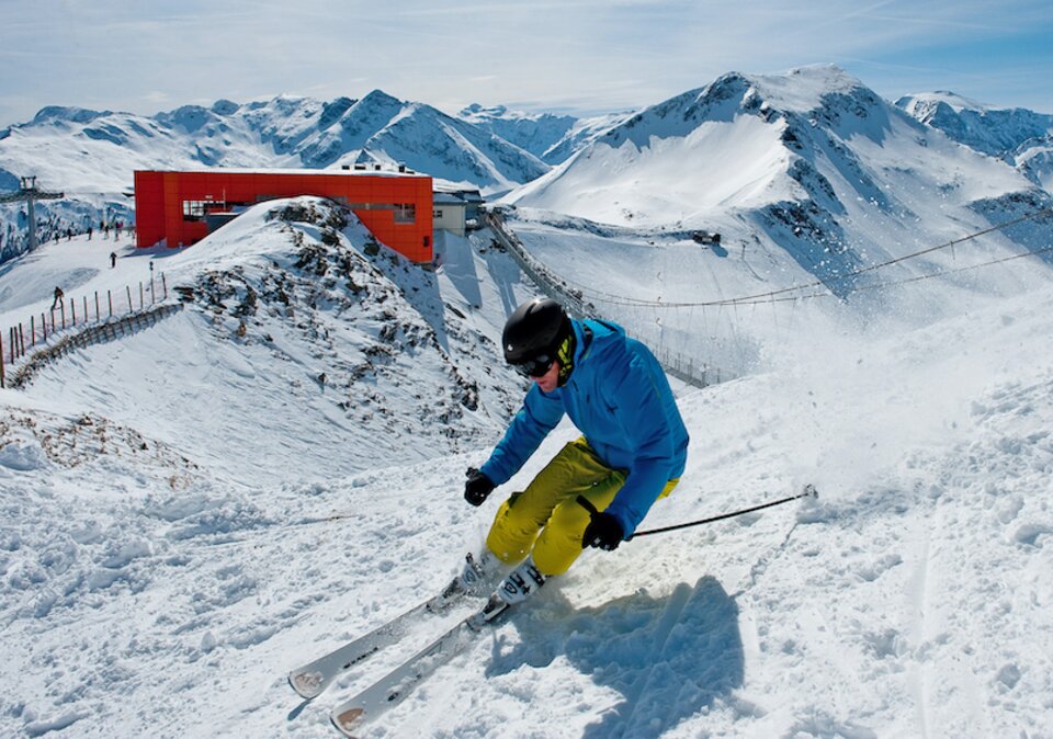 Skifahrer in Ski Amadé